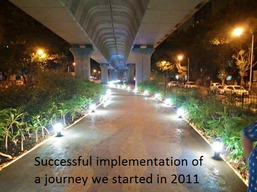 Successful implementation of a journey we started in 2011